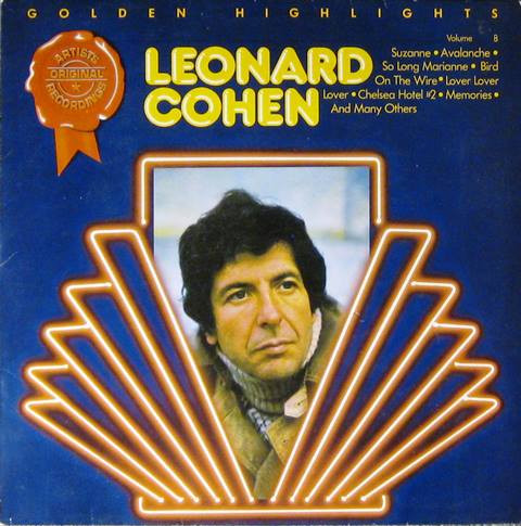 Leonard Cohen - Golden Highlights Volume 8 (LP, Comp, RE)