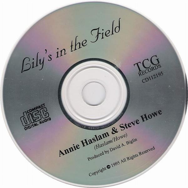 Annie Haslam & Steve Howe - Lily's In The Field: A Benefit Concert For Orphan Children In Bosnia-Hercegovina (CD, Single, Ltd)