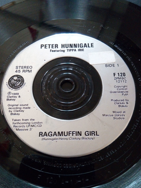 Peter Hunnigale Featuring Tippa Irie - Ragamuffin Girl (7