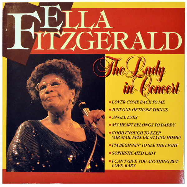 Ella Fitzgerald - The Lady In Concert (LP, Comp)