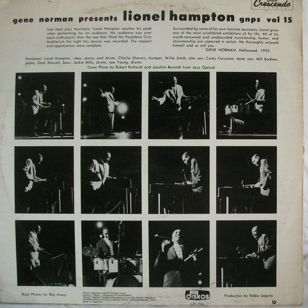 Lionel Hampton And The Just Jazz All Stars - Lionel Hampton And The Just Jazz All Stars (LP, Album)