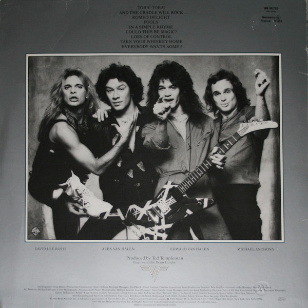 Van Halen - Women And Children First (LP, Album)