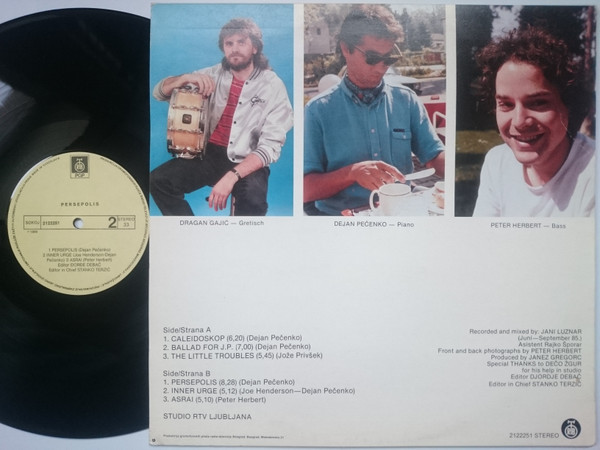 Pečenko Trio - Persepolis (LP, Album)