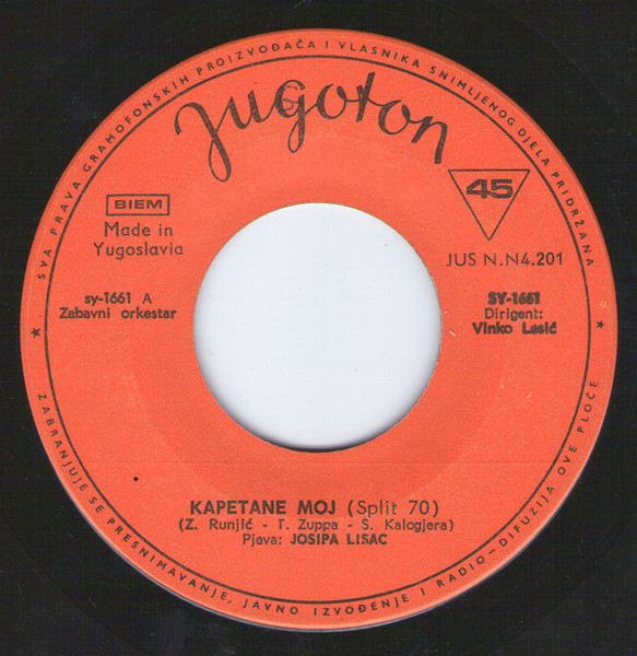 Josipa Lisac - Kapetane Moj (7