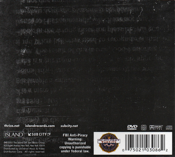 Thrice - If We Could Only See Us Now (CD, Comp, Enh + DVD-V, Reg)
