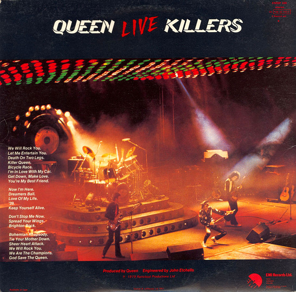 Queen - Live Killers (2xLP, Album, Gat)