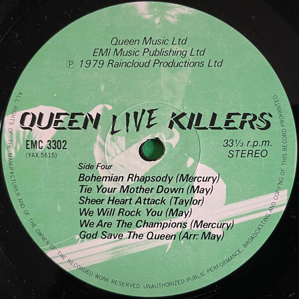 Queen - Live Killers (2xLP, Album, Gat)