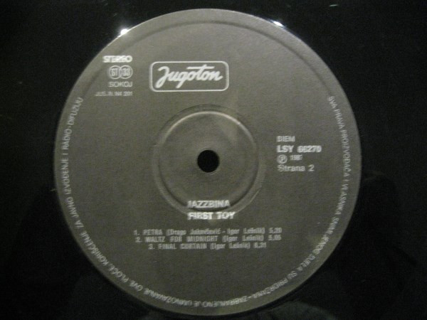 Jazzbina - First Toy (LP, Album)