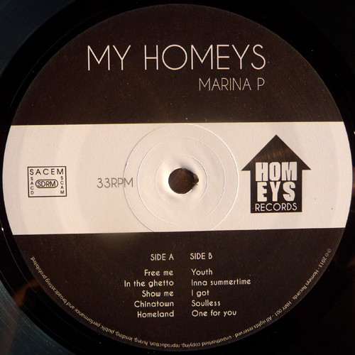 Marina P - My Homeys (LP, Album)