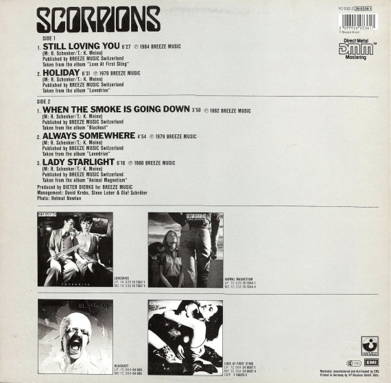 Scorpions - Gold Ballads (LP, Comp)