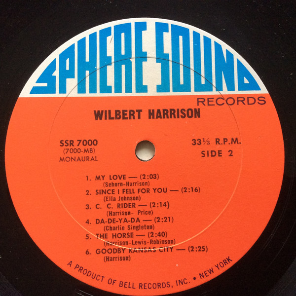 Wilbert Harrison - Kansas City (LP, Mono)