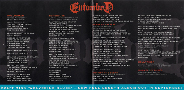 Entombed - Hollowman (CD, EP)