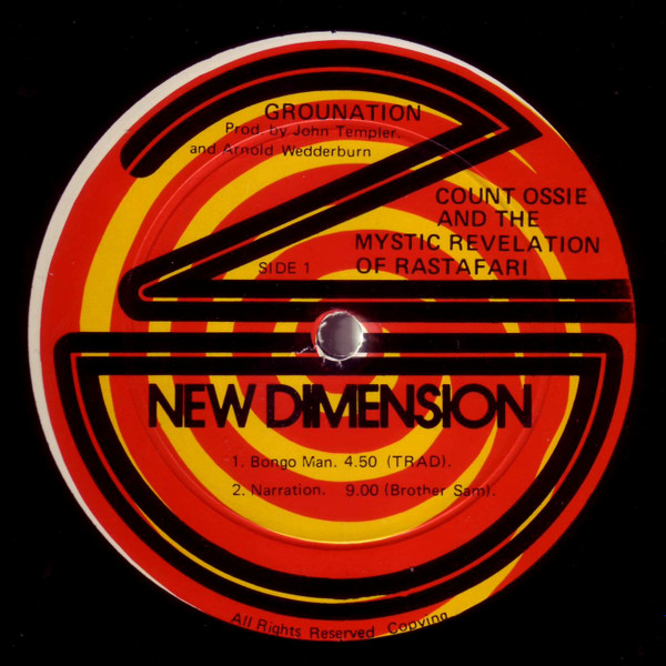 Count Ossie And The Mystic Revelation Of Rastafari - Grounation (3xLP)