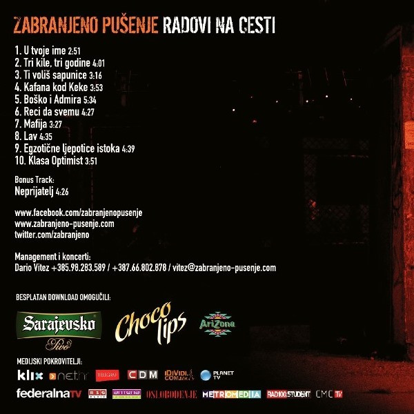Zabranjeno Pušenje - Radovi Na Cesti (CD, Album, Dig)