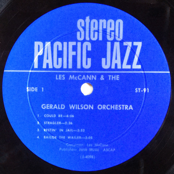Les McCann & The Gerald Wilson Orchestra* - McCann / Wilson (LP, Album)