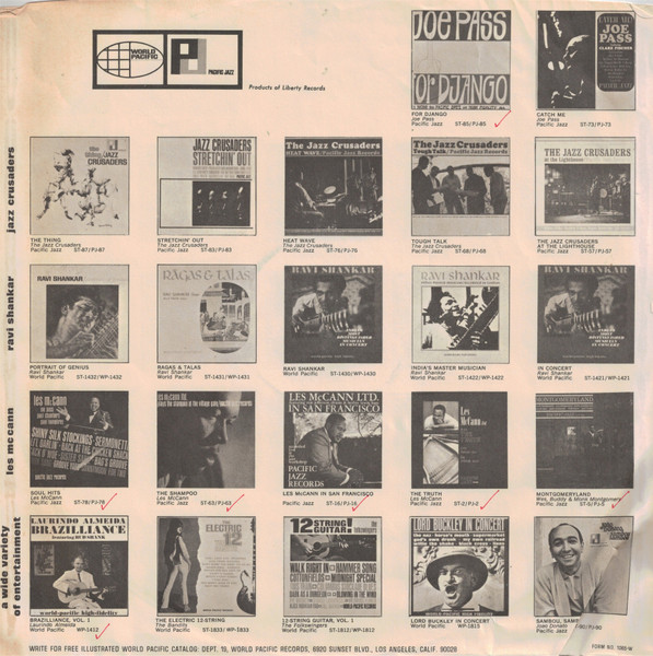 Les McCann & The Gerald Wilson Orchestra* - McCann / Wilson (LP, Album)
