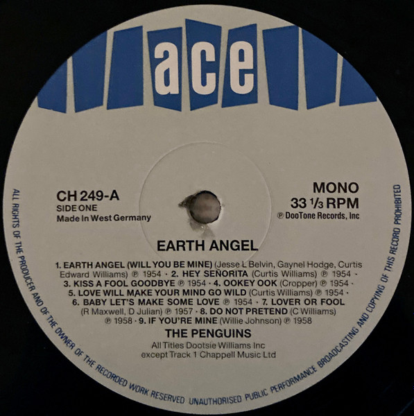 The Penguins - Earth Angel (LP, Comp, Mono)