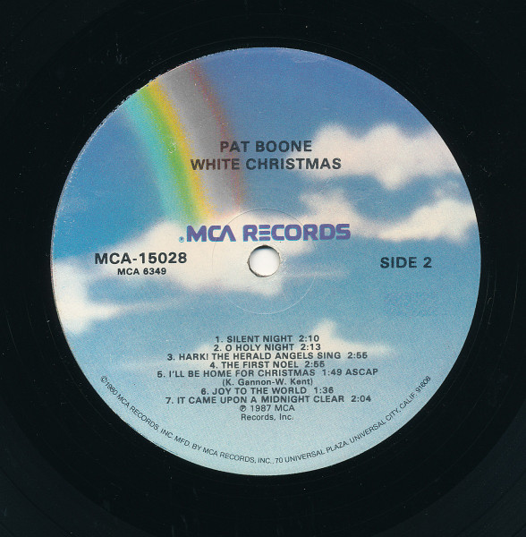 Pat Boone - White Christmas (LP, Album, RE)
