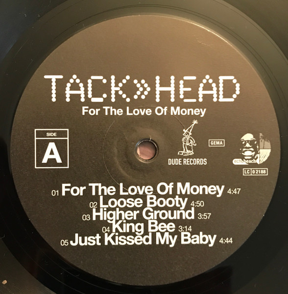 Tackhead - For The Love Of Money (LP, Album, Ltd, Num)
