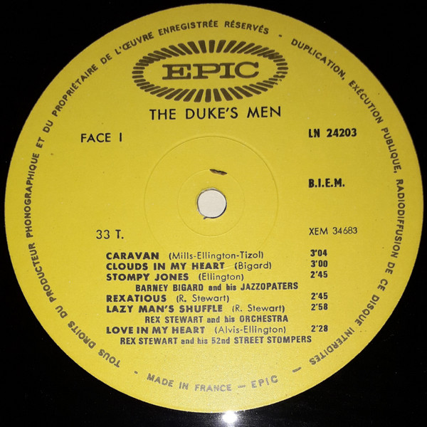 Various - The Duke's Men (LP, Comp, Mono)