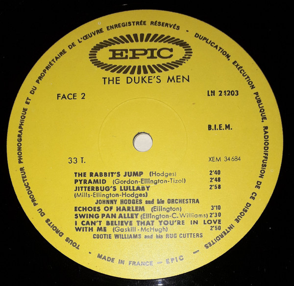 Various - The Duke's Men (LP, Comp, Mono)