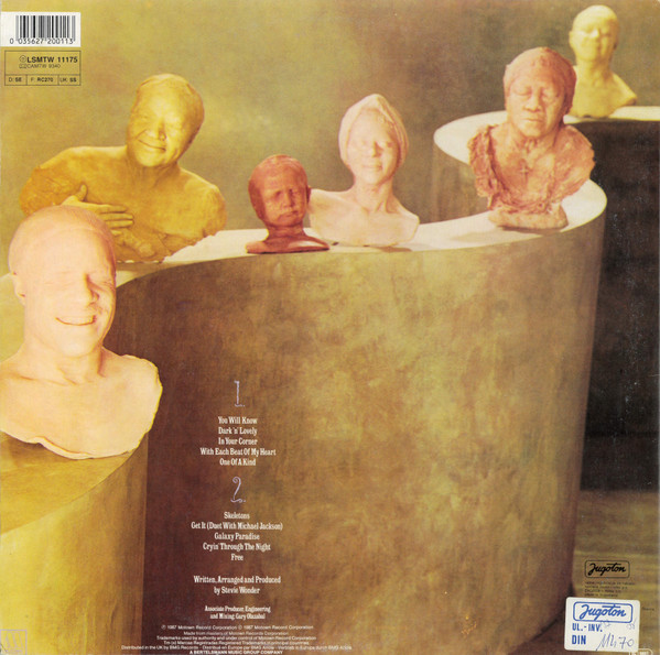 Stevie Wonder - Characters (LP, Album)