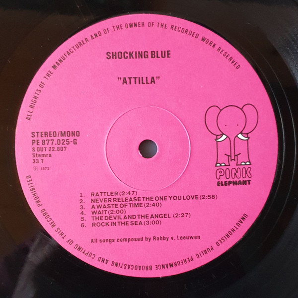 Shocking Blue - Atilla (LP, Album)