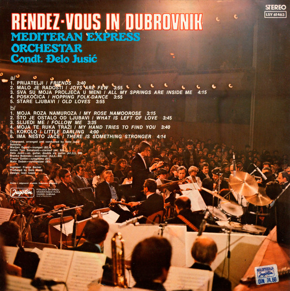 Mediteran Express Orchestra - Rendez-Vous In Dubrovnik (LP, Album)