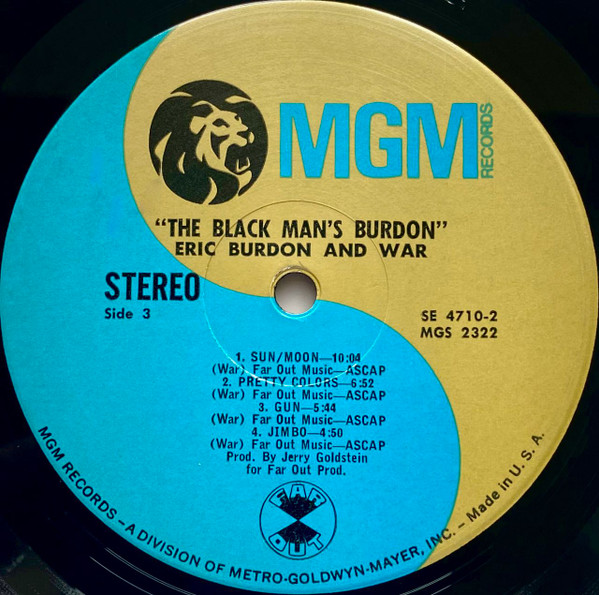 Eric Burdon And War* - The Black-Man's Burdon (2xLP, Album)