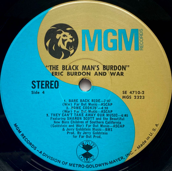 Eric Burdon And War* - The Black-Man's Burdon (2xLP, Album)