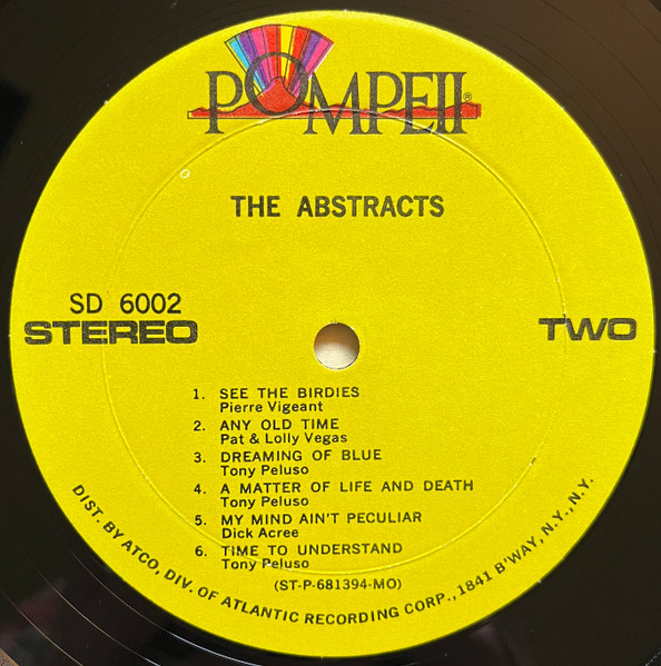 The Abstracts - The Abstracts (LP, Album, MO )