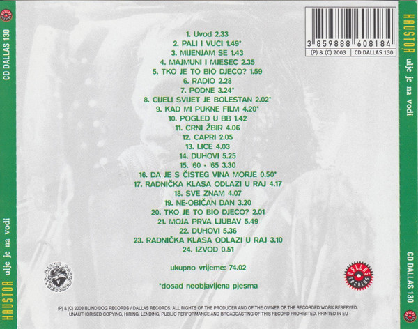 Haustor - Ulje Je Na Vodi (CD, Album)