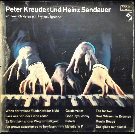 Peter Kreuder I Heinz Sandauer - Klavir Četveroručno Uz Ritam Grupu (LP, Album)