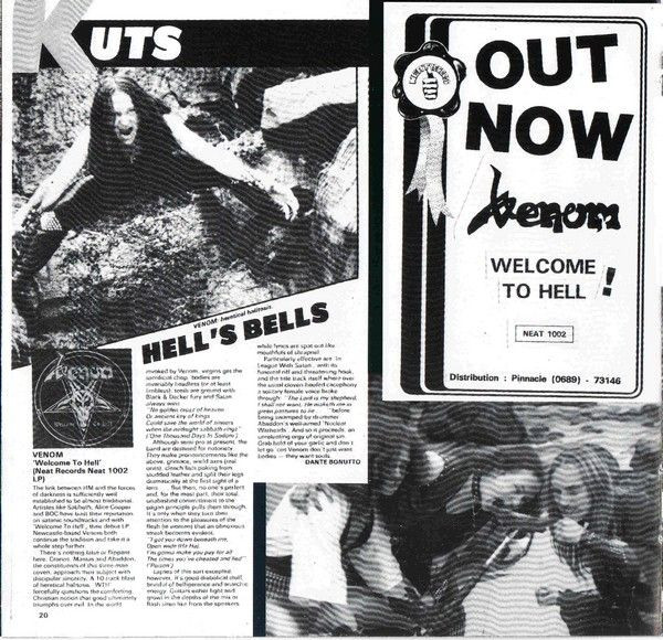 Venom (8) - Welcome To Hell (CD, Album, RE, RM)
