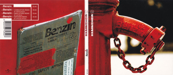 Rammstein - Benzin (CD, Single, Dig)