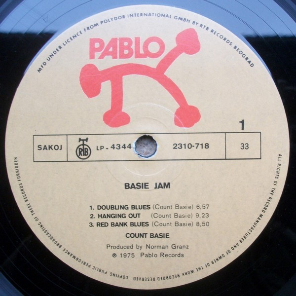 Count Basie - Basie Jam (LP, Album)