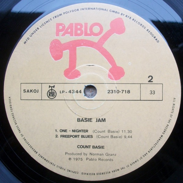 Count Basie - Basie Jam (LP, Album)