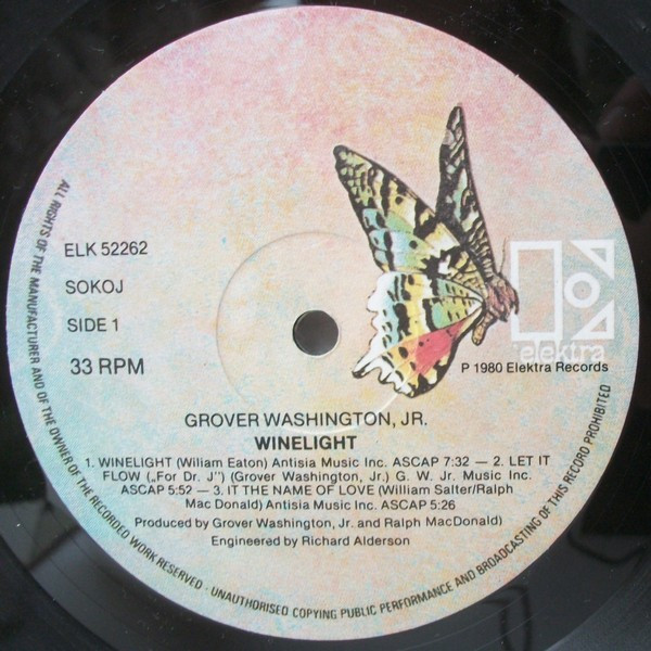 Grover Washington, Jr. - Winelight (LP, Album)