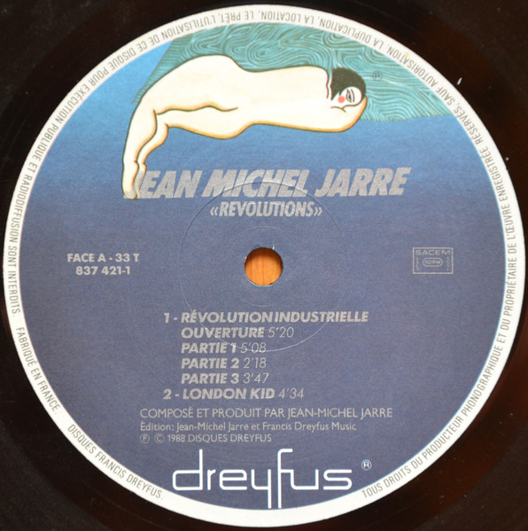 Jean-Michel Jarre - Revolutions (LP, Album)
