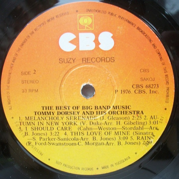 Tommy Dorsey And His Orchestra, Artie Shaw And His Orchestra - The Best Of Big Band Music (2xLP, Comp)