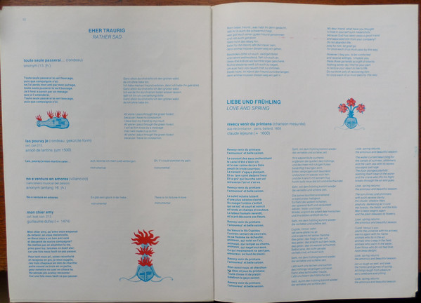 Les Menestrels - Liebe Und Minne (LP, Album)