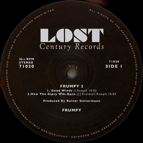 Frumpy - Frumpy 2 (LP, Album, RE, Gat)
