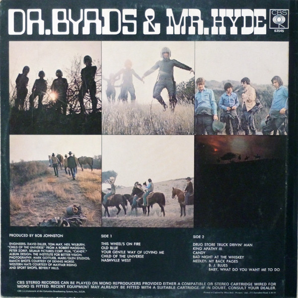 The Byrds - Dr. Byrds & Mr. Hyde (LP, Album, Mono)