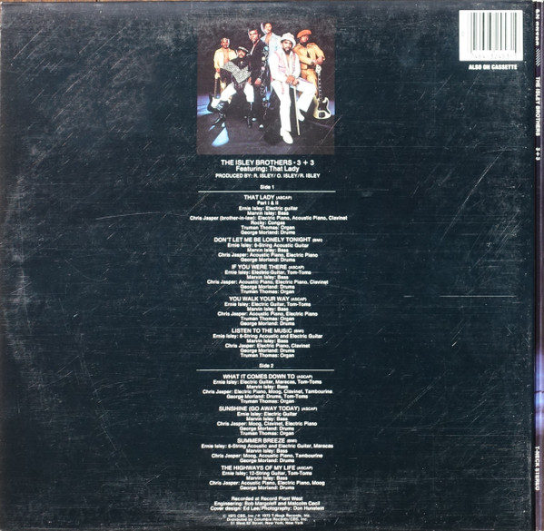 The Isley Brothers - 3 + 3 (LP, Album, RE, RP, Gat)