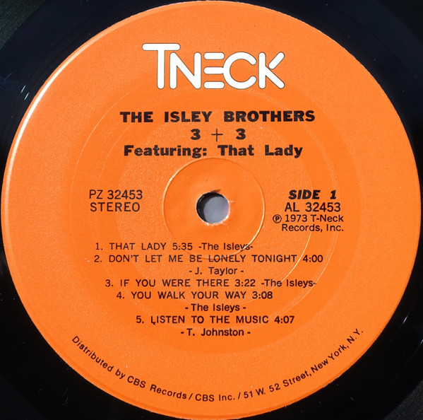 The Isley Brothers - 3 + 3 (LP, Album, RE, RP, Gat)