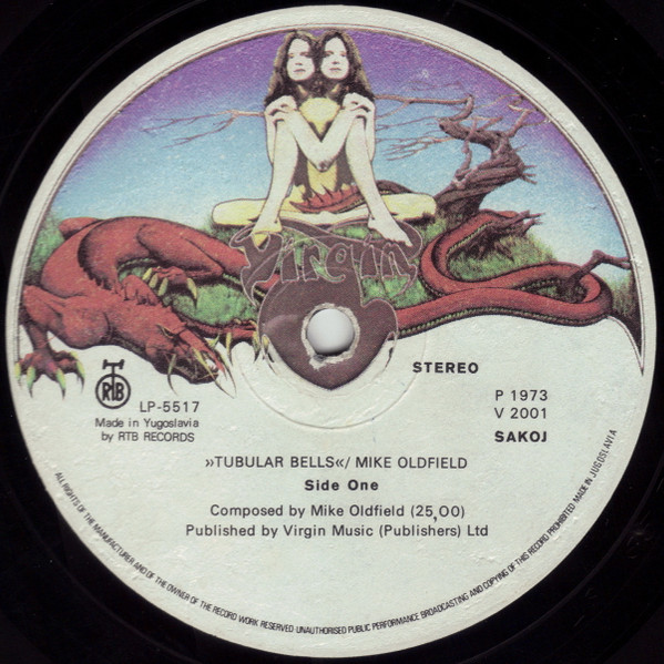 Mike Oldfield - Tubular Bells (LP, Album, Col)