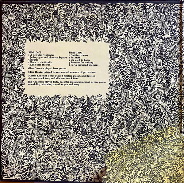 Jethro Tull - Stand Up (LP, Album, RE, Pin)