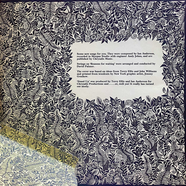 Jethro Tull - Stand Up (LP, Album, RE, Pin)