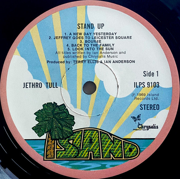 Jethro Tull - Stand Up (LP, Album, RE, Pin)