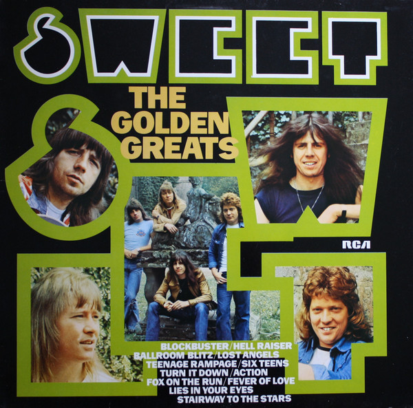 Sweet* - The Golden Greats (LP, Comp, RE)